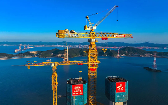 246.3米封顶！这座世界级跨海大桥“九游娱乐造”